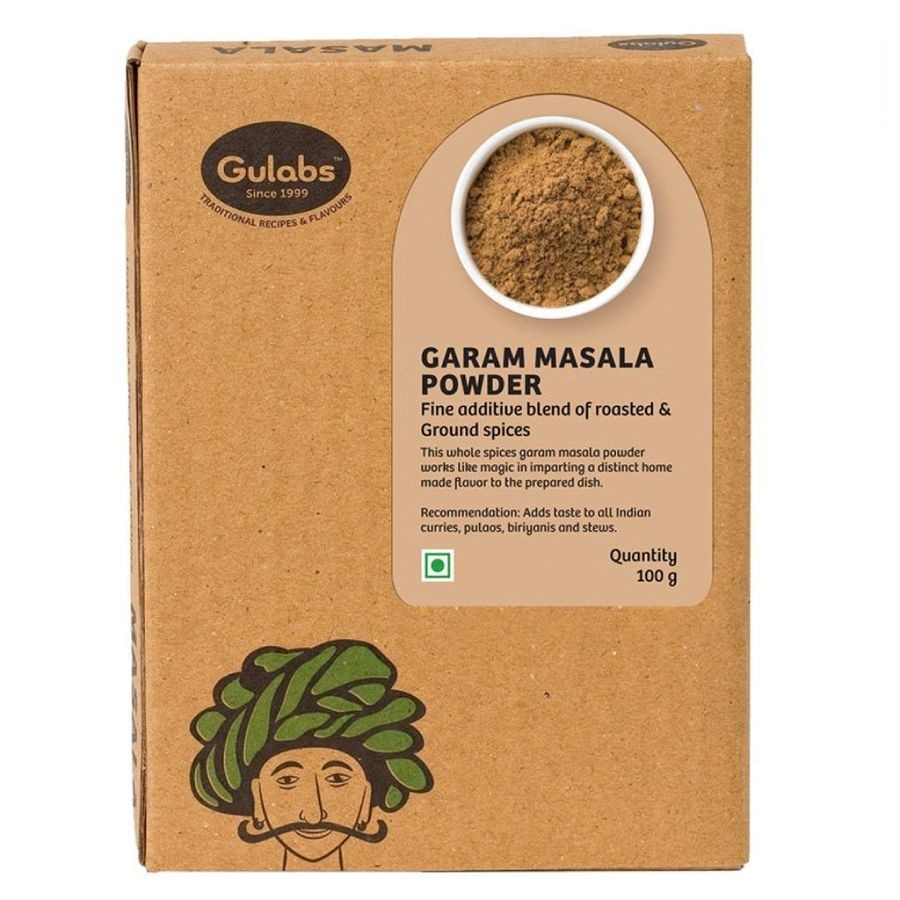 Gulabs Garam Masala Powder    Box  100 grams